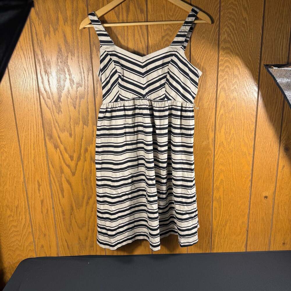 Motherhood Maternity Striped Sleeveless Dress Size S